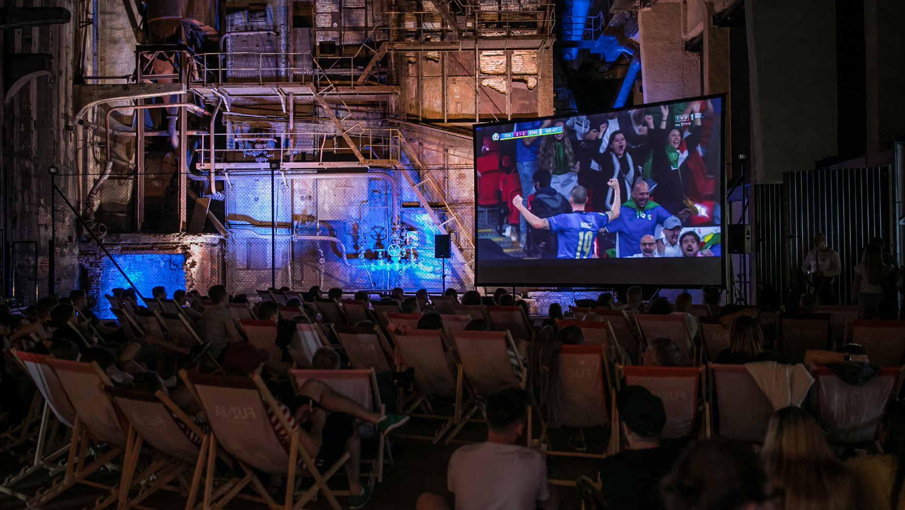 "Fusion with summer". Match live transmission in boiler room