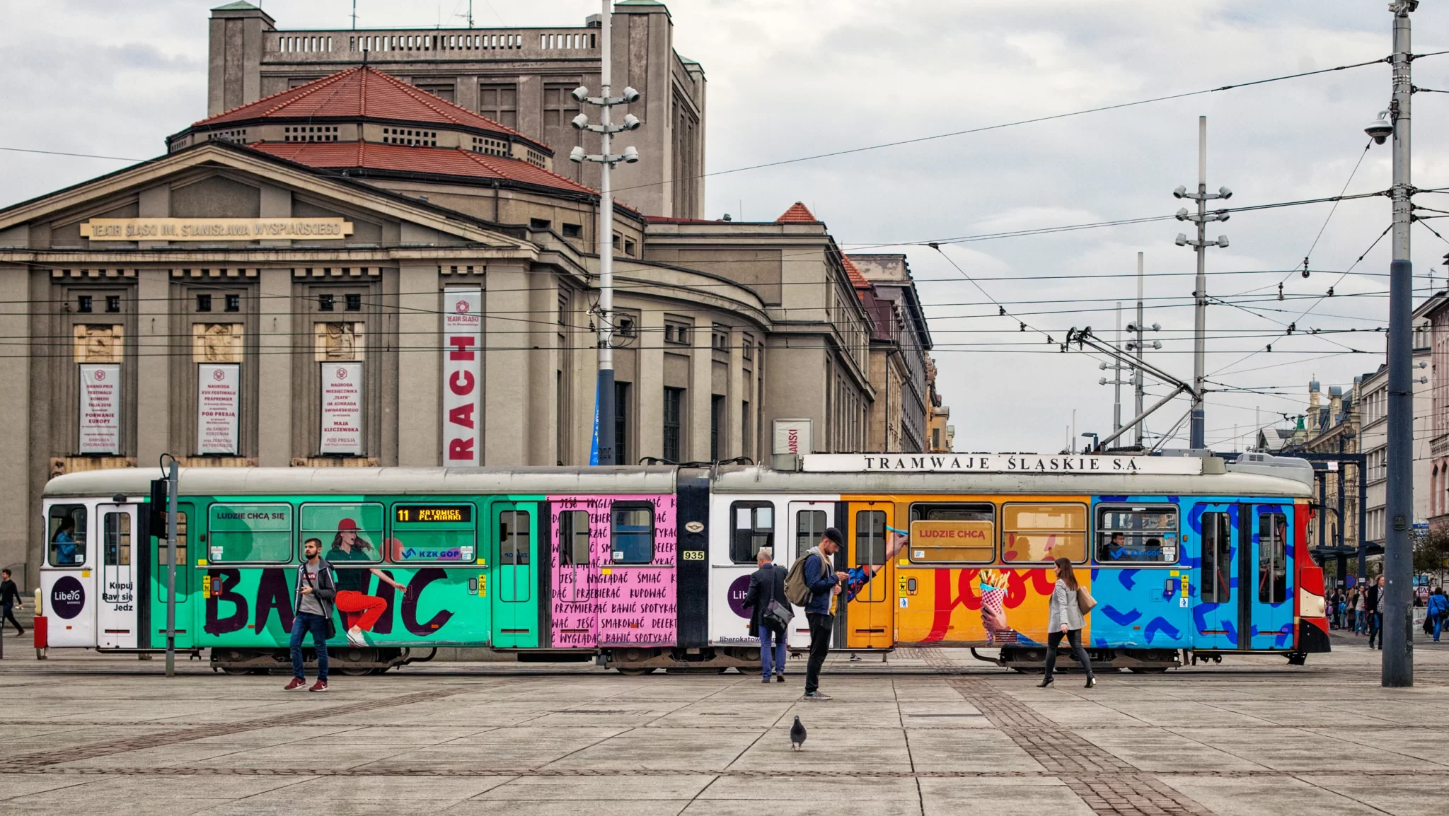 The Grand Opening Campaign. Tram